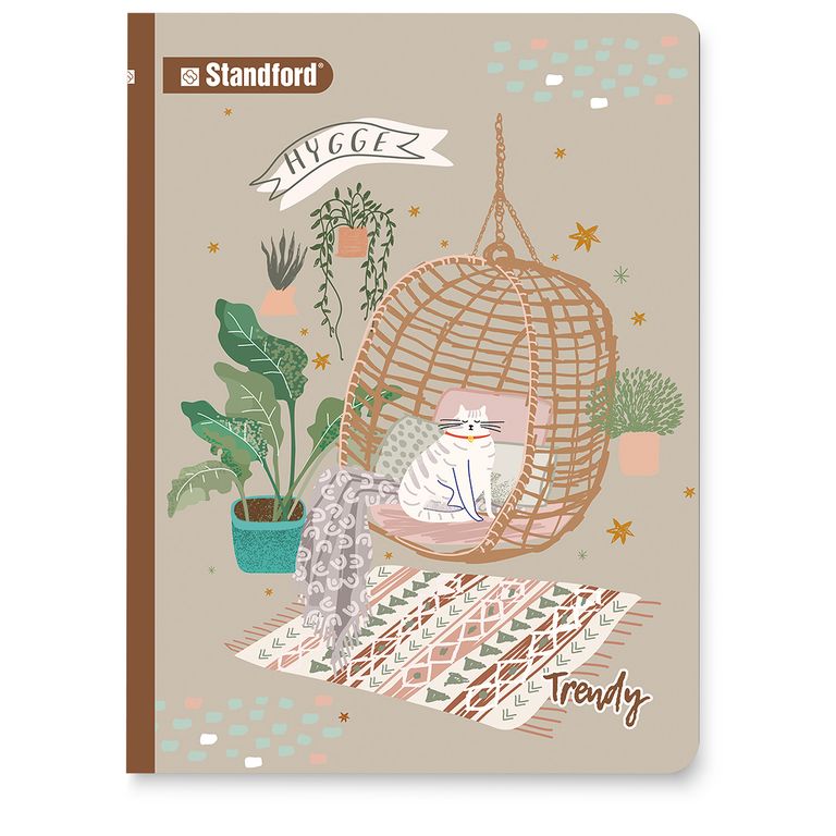 Cuaderno Deluxe Cuadr 84Hj Trendy