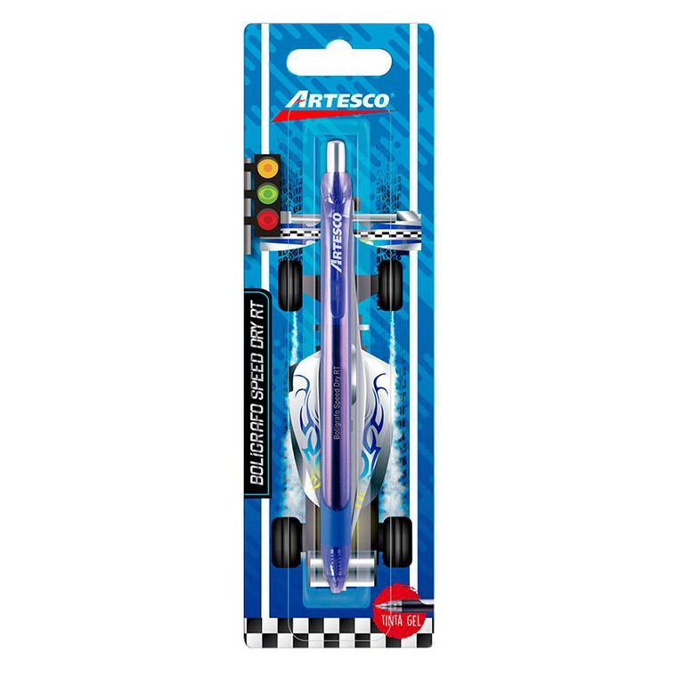 Lapicero Artesco Tinta Gel Instant Dry Azul