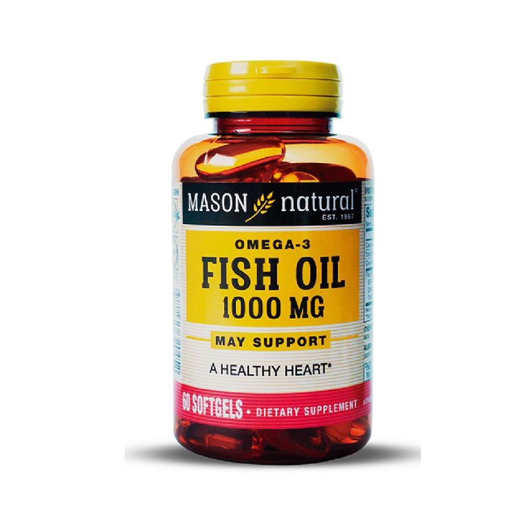 Omega 3 Fish Oil Mason Natural 1000 mg Envase 60 Und