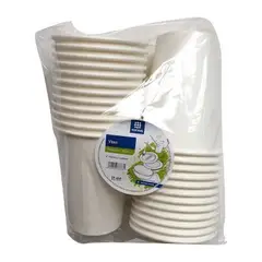 TOTTUS - Vasos de Cartón Tottus 12oz Empaque 24 Und