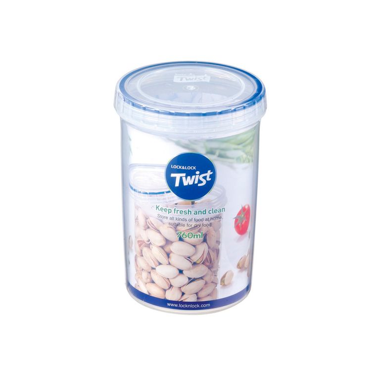 Envase Lock'N Lock Redondo Twist 760 mL