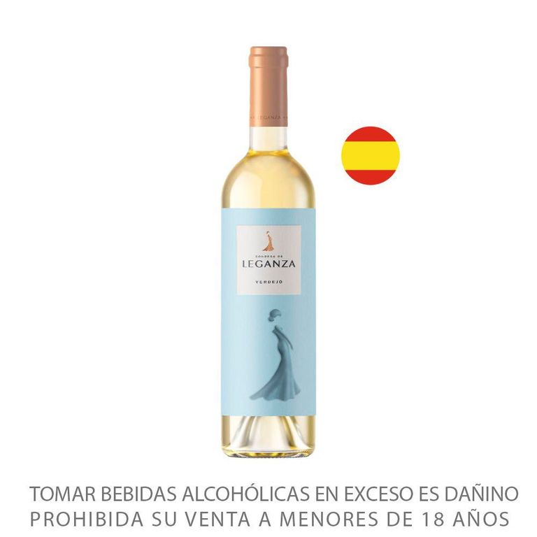 Vino Condesa de Leganza Verdejo Botella 750 mL