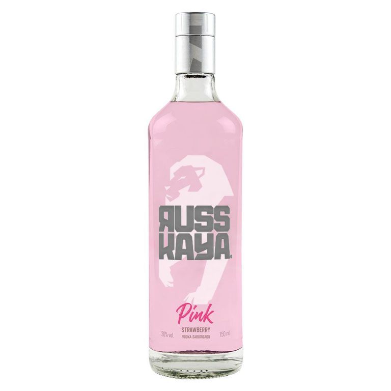 Vodka Pink Russkaya Botella 750 mL