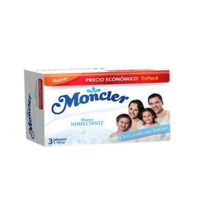 Jabón Moncler Blanco Empaque 3 Und