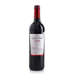 TOTTUS - Vino Tinto Tottus Chateau Grandefont 1255 Botella 750 mL