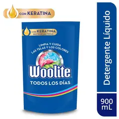 WOOLITE - Detergente Líquido Woolite Todos los Días Doypack 900 mL