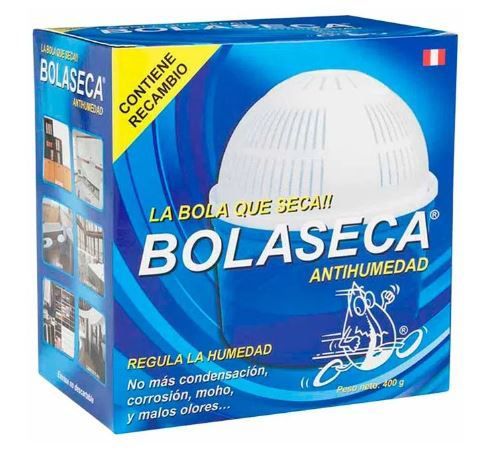 Deshumedecedor Bolaseca con Recambio Caja 400 g