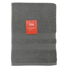 PRECIO UNO - Toalla De Baño Precio Uno Básica Gris Pu