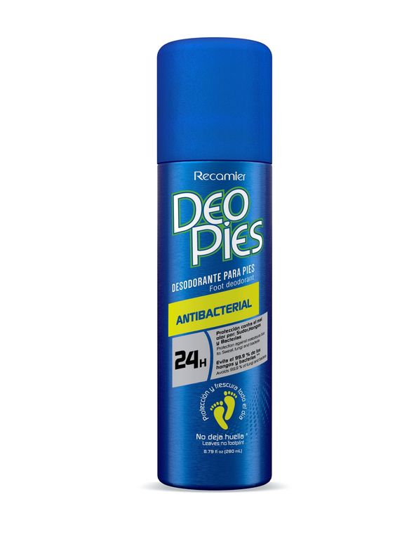 Desodorante Antibacterial Deo Pies Envase 260 mL