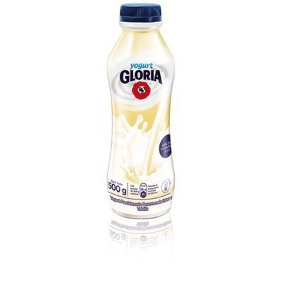 Yogurt Gloria Vainilla Botella 500 g