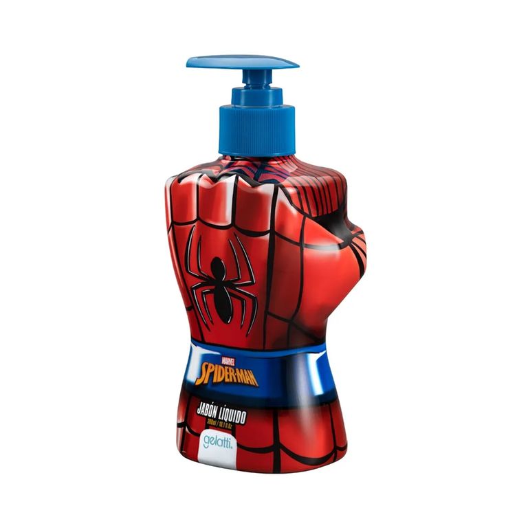 Jabón Líquido Gelatti Spiderman Envase 300 mL