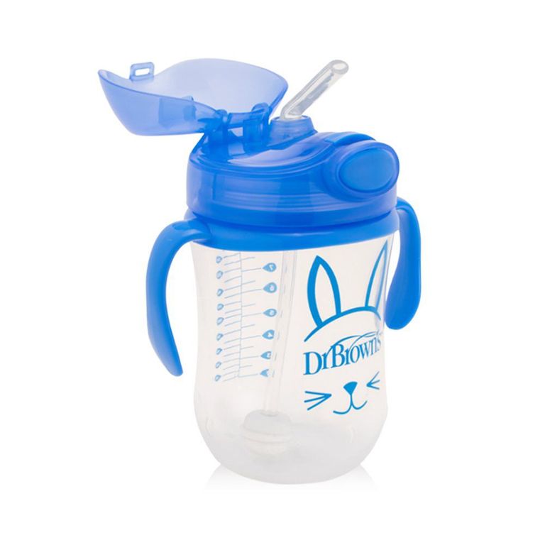 Vaso de Transición Antiderrame Azul