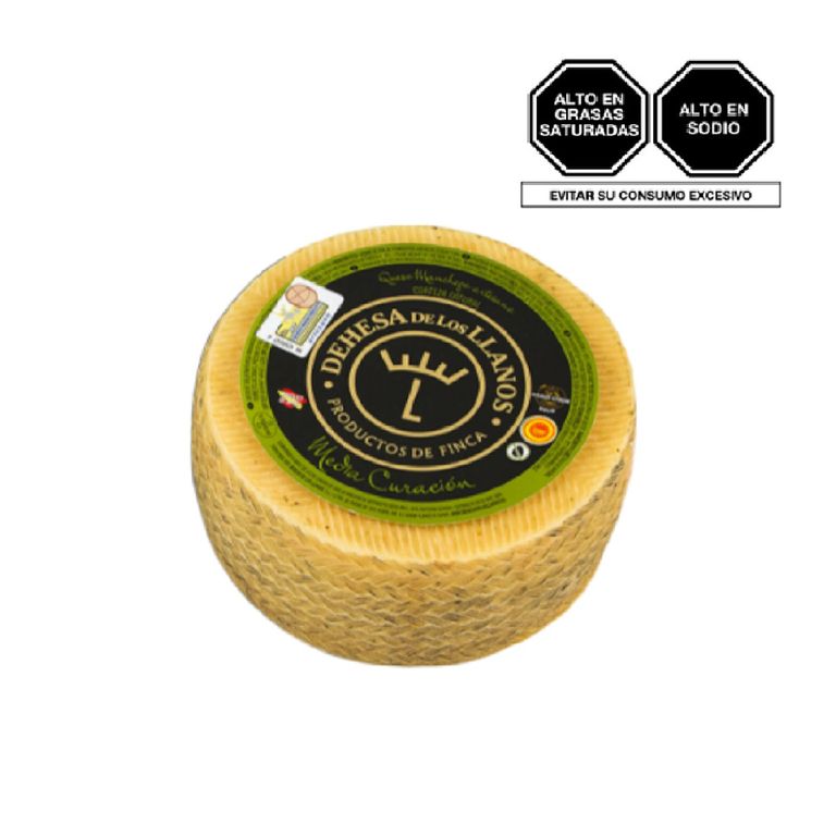 Queso Manchego Artesano Media Curación Dehesa x Kg