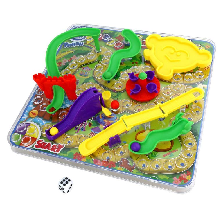 Juego 3D Escaleras y Serpientes