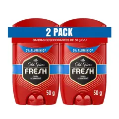 undefined - Desodorante en Barra Old Spice para hombre Fresh Empaque 2 Und
