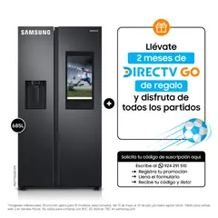 SAMSUNG - Refrigeradora Samsung RS27T5561B1PE Family Hub 685L