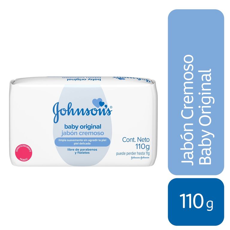 Jabón en Barra Johnsons Baby Original Empaque 110 g