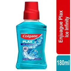 COLGATE - Enjuague Bucal Colgate Plax Ice Infinity Botella 180 mL