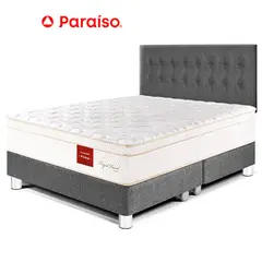 PARAISO - Dormitorio Royal Prince King Acero