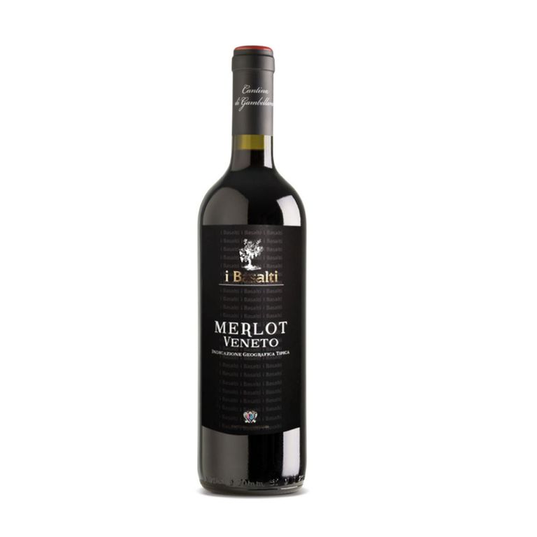 Vino Tinto Gambellara I Basalti Merlot Veneto Botella 750 mL