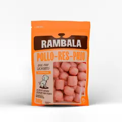 RAMBALA - Alimento Congelado para Perros Pavo Res Pollo Rambala