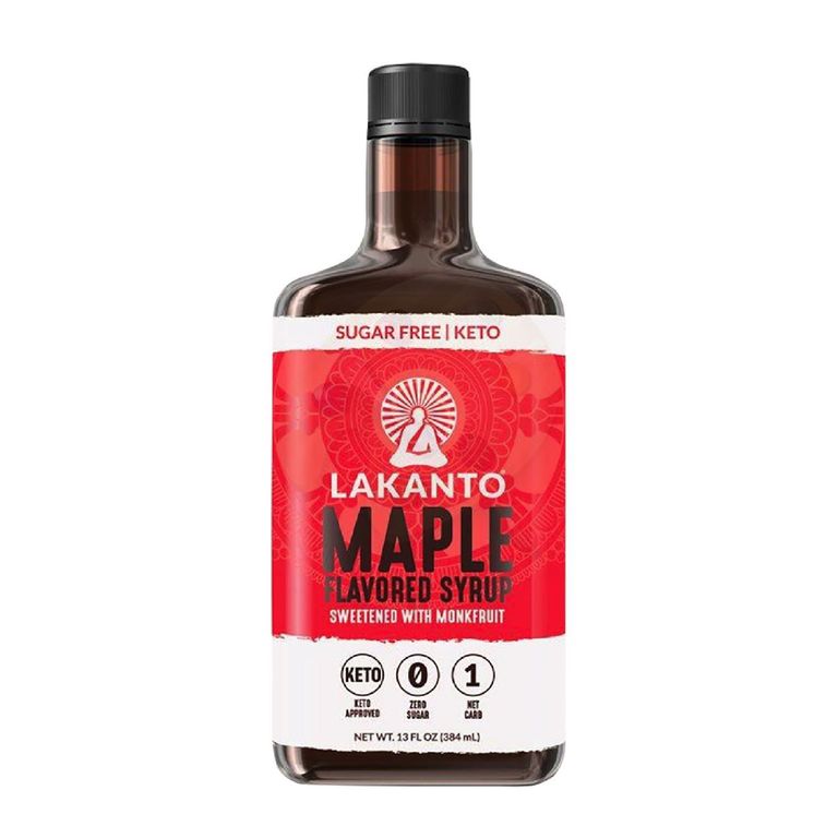 Maple Flavored Syrup Lakanto Botella 340 mL