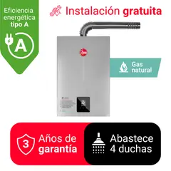 RHEEM - Terma a Gas Rheem 21 Tf Gn Prestige