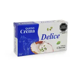 DELICE - Queso Crema Delice Barra Empaque 190 g
