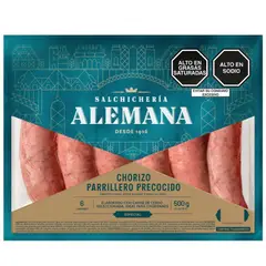 SALCHICHERIA ALEMANA - CHORIZO ESPECIAL PRECOCIDO