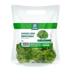 TOTTUS VERDURAS - Lechuga Seda Hidropónica Tottus