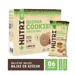 NUTRISHAKE ANDINO - Galletas con Quinua Originales +NUTRI Co Caja 6un