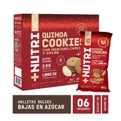 NUTRISHAKE ANDINO - Galletas con Quinua y Manzana +NUTRI Co Caja 6un