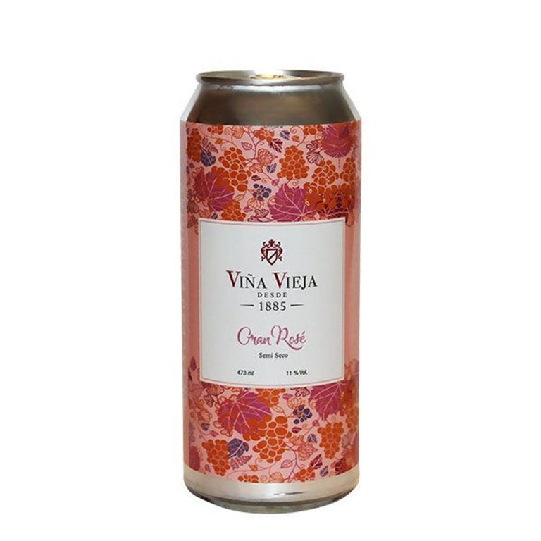 Vino Viña Vieja Rosé Lata 473 mL