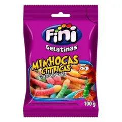 FINI - Gomitas gusanos Ácidos 100 g