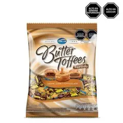 BUTTER TOFFEE - Caramelos Butter Toffees Sabores Surtidos Bolsa 400 g