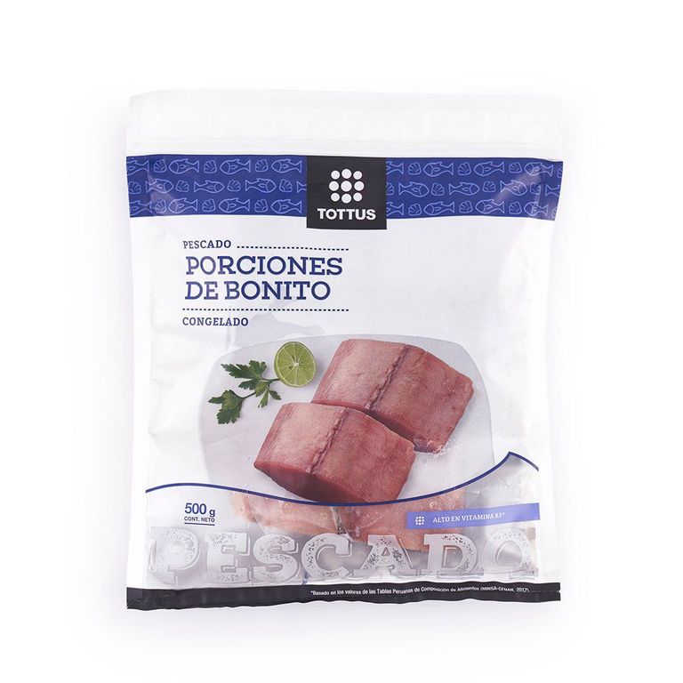 Porciones De Bonito Tottus 500 g