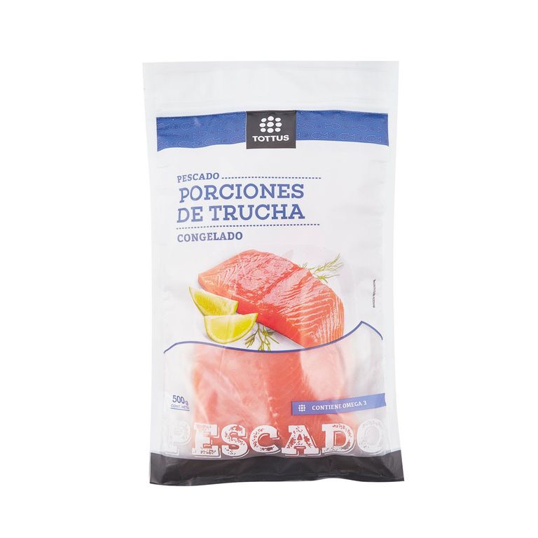 Porciones De Trucha Tottus 500 g