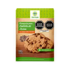 TOTTUS - Premezcla Galleta De Avena Con Chispas Sabor Chocolate