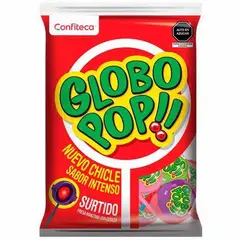 GLOBO POP - Chupetín Renovado Surtido Bolsa 432 g
