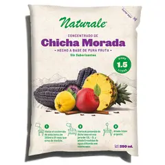 NATURALE - Concentrado Naturale Chicha Morada Bolsa 250 mL