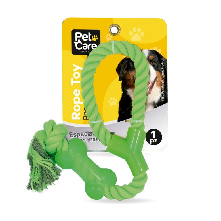Hueso de Soga de Plástico para Mascota Pet Care