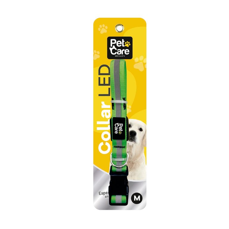 Collar LED para Perro Pet Care Talla M