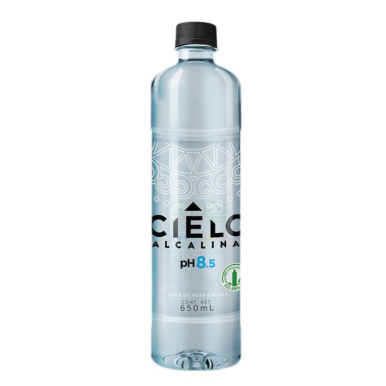 Agua Cielo Alcalina Botella 650 mL
