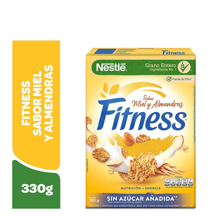 Cereal Fitness Nestlé Miel y Almendras Caja 330 g