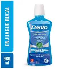 DENTO - Enjuage Bucal Menta Glacial Envase 980 mL