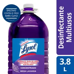 LYSOL - Desinfectante Pisos Lavanda Envase 3.785 L