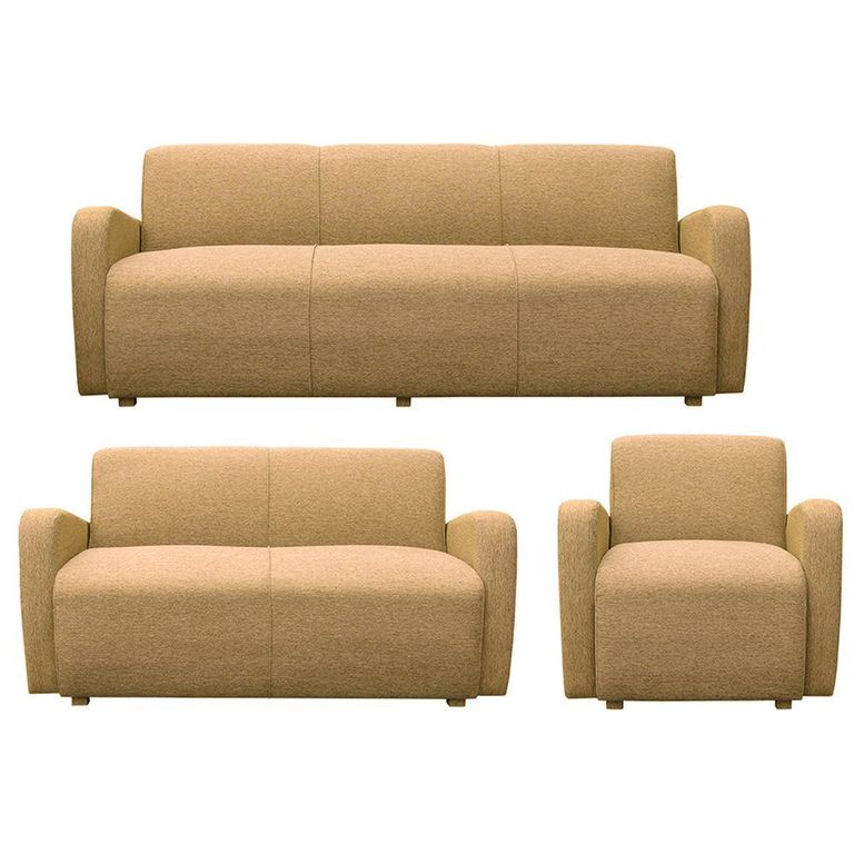 Juego De Sala Napoli 3 2 1 Beige