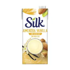 SILK - Bebida Almendra Vainilla Sin Azúcar Caja 946 mL