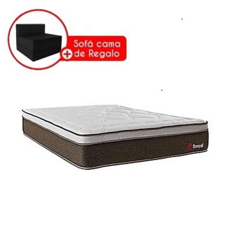 COLCHON BOREAL POCKET SS 1.5 PLZ+SOFA