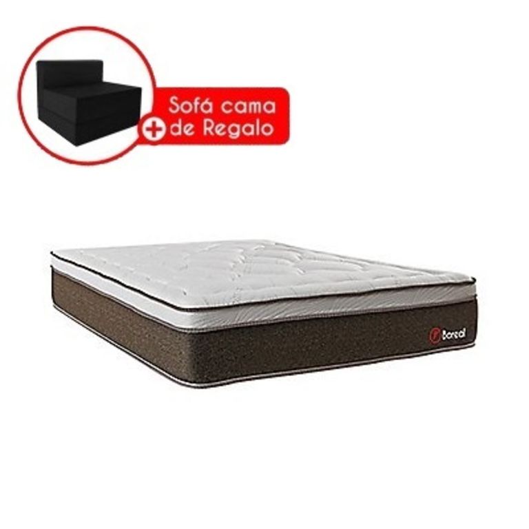 COLCHON BOREAL POCKET SS QUEEN+SOFA